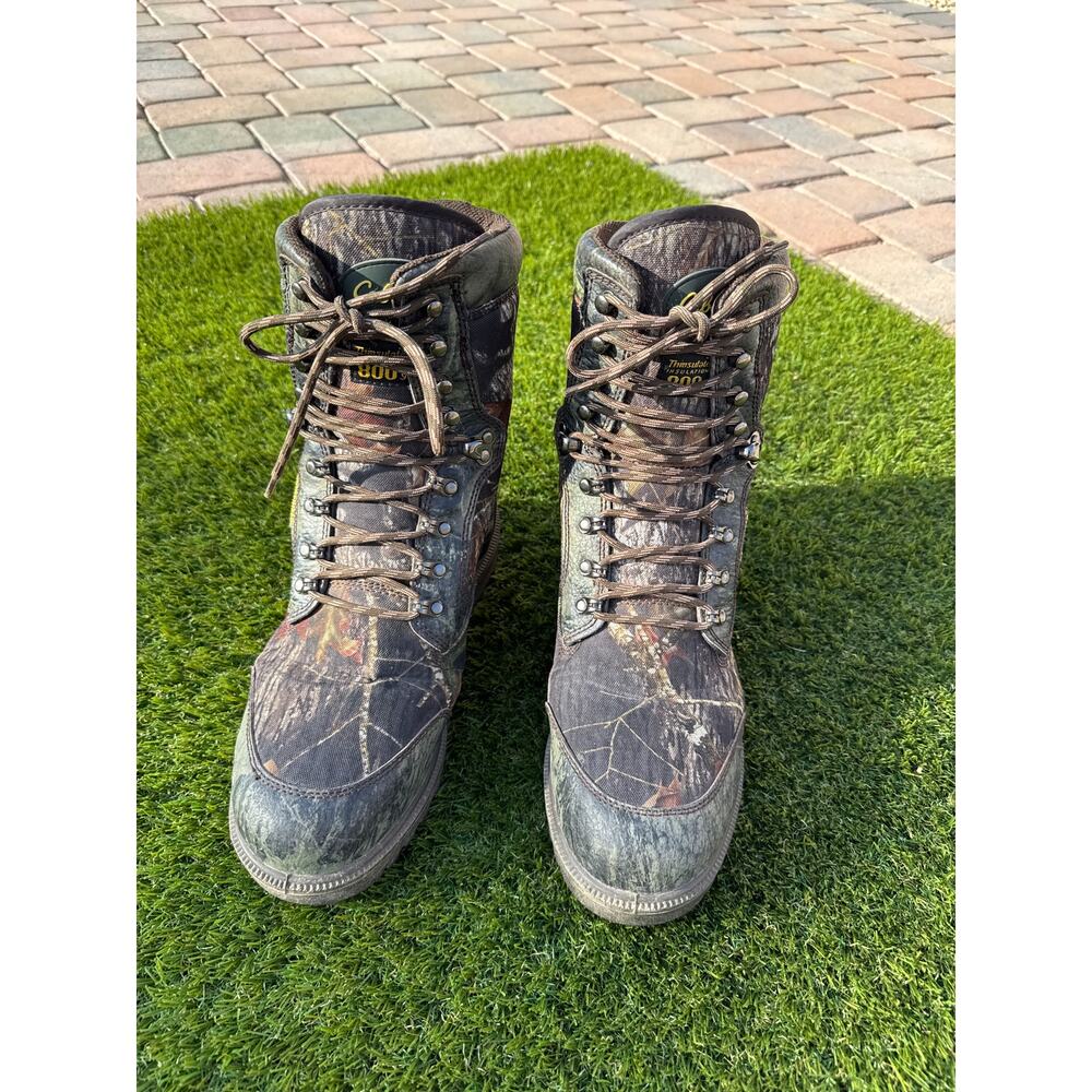 Cabela's Thinsulate Ultra 800 Gram Aquashield Hunting Boots Men's Sz 11